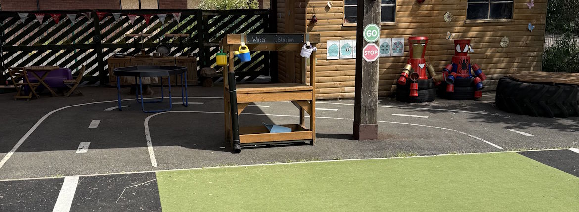 Our Little Sparkles Outdoor Area